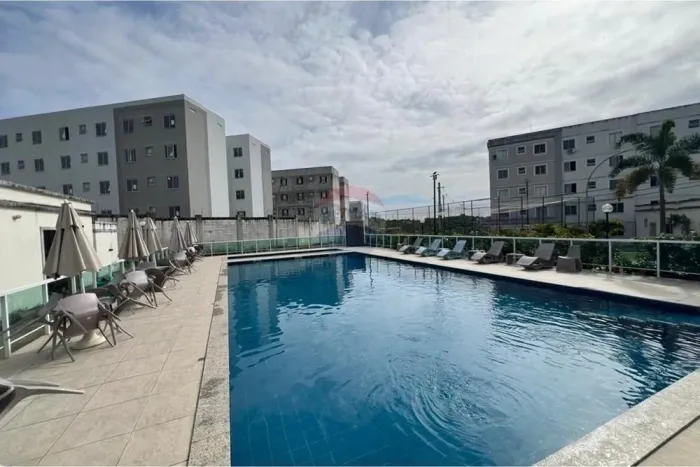Apto Moderno no Condomínio Parque Serra Ville- Jardim das Margaridas, Salvador