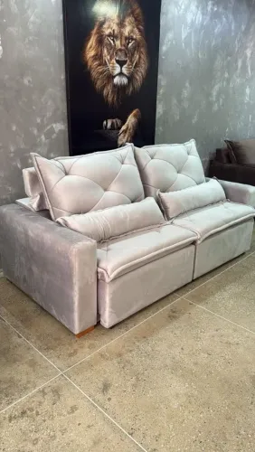 Sofá Retrátil Reclinável (Luxo)