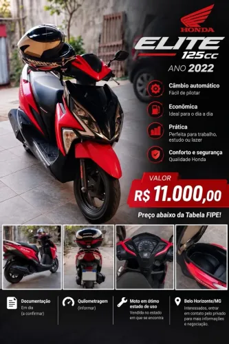 Honda Elite 125 2022