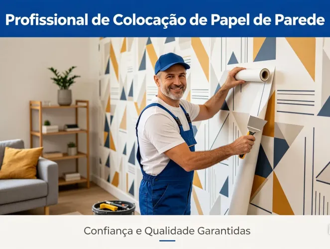 Colocador de papel de parede em Curitiba