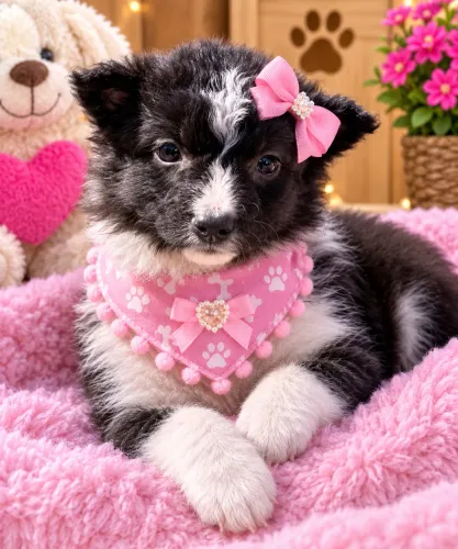 Lindíssima border collie fêmea 