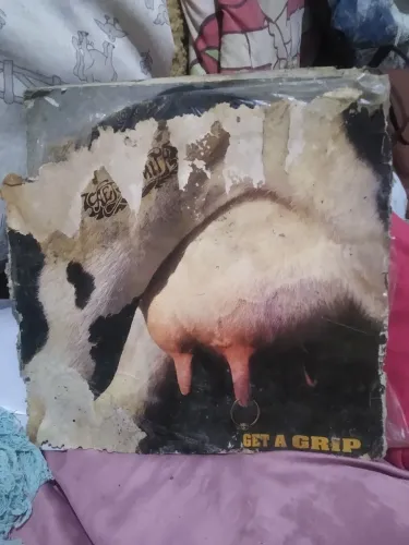 Disco de vinil Aerosmith sem capa