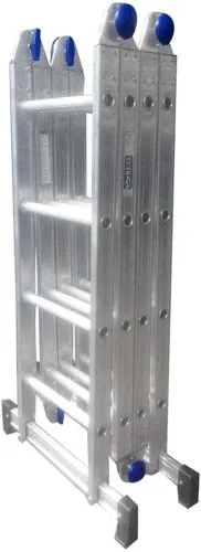 ESCADA ARTICULADA 16 DEGRAUS 580 REAIS NOVA