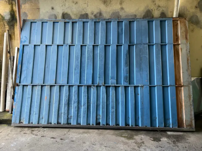 Portão de aço chapa 20 medidas 2,80x4,20