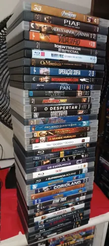 Coleção 40 Blu ray Originais