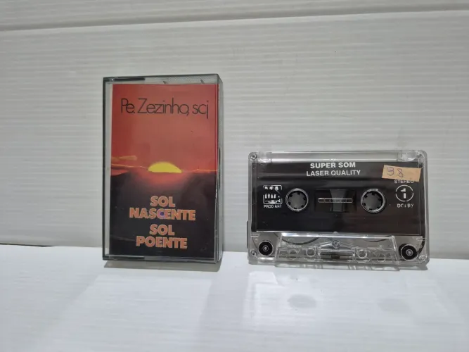 Fita K7 Padre Zezinho - Sol Nascente Sol Poente (Original Novinha)