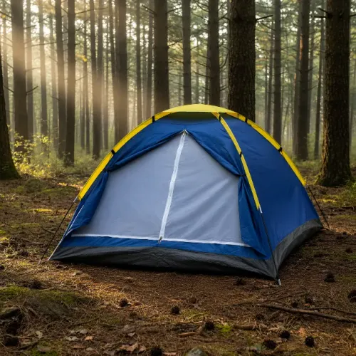Barraca 3  Pessoas Para Acampamento Azul-Mor