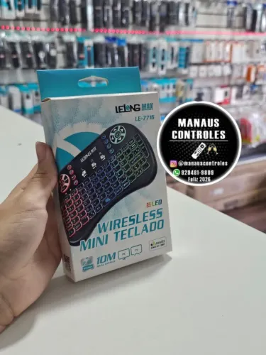 Teclando mini para TV, PC R$45 valor a vista 