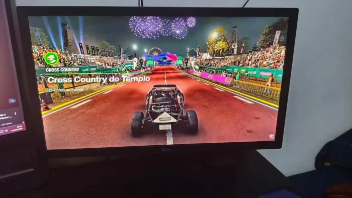 Monitor Gamer LG 21.5" Full HD 75Hz HDMI - Modelo 22MP410-B (Perfeito Estado)
