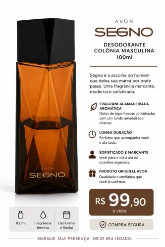 VENDE-SE PERFUME AVON SEGNO