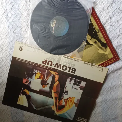 Blow up lp Antonioni trilha sonora vinil com poster