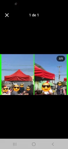 Tenda vermelha