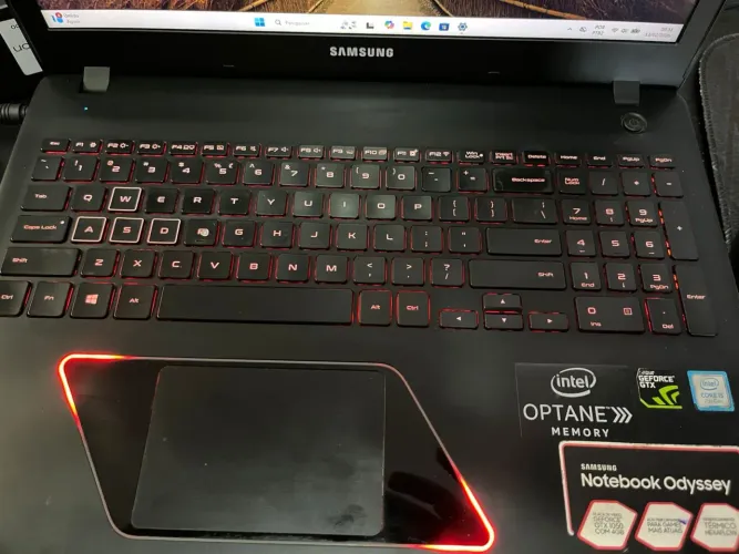 Notebook Gamer Samsung Odyssey - Muito Novo | SSD | 4GB Dedicada 