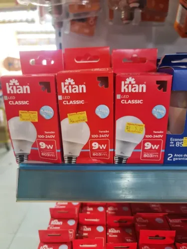Lâmpada 9w Kian
