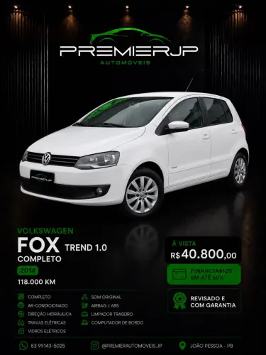 Volkswagen Fox 1.0 MI Total Flex 8V 5P 2014