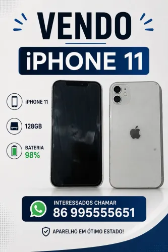 iPhone 11 128gb bateria 98%