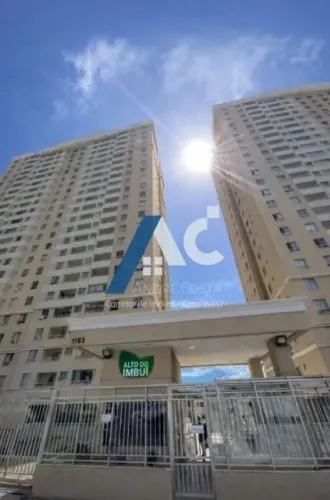 ALUGUEL APARTAMENTO 2/4 DECORADO E SEMI MOBILIADO - COM VISTA MAR IMBUÍ R$ 3.800,00/mês (