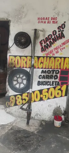 Passa borracharia com tudo