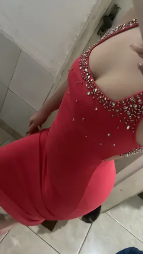 Vestido Com Lantejoula Longo