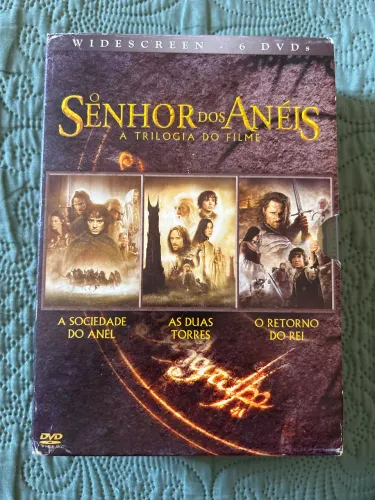 Box DVD O Senhor dos Anes a Trilogia 