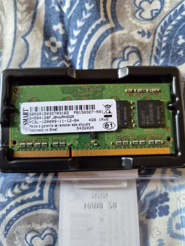 Memória Smart 4gb Ddr3 1rx8 Pc3l 12800s 1600mhz 1.35v Oferta