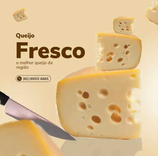 Queijo fresco no atacado