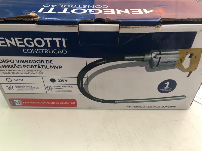 Corpo vibrador de imersão 220V sem mangote menegotti