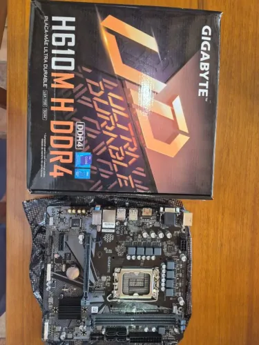 Placa mãe h610 ddr4 Gigabyte