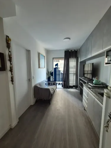 Apartamento para locação com 01 dormitório mobiliado