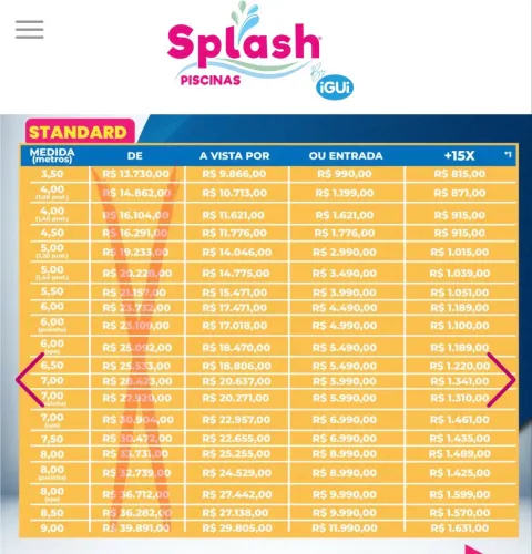 Piscina Splash