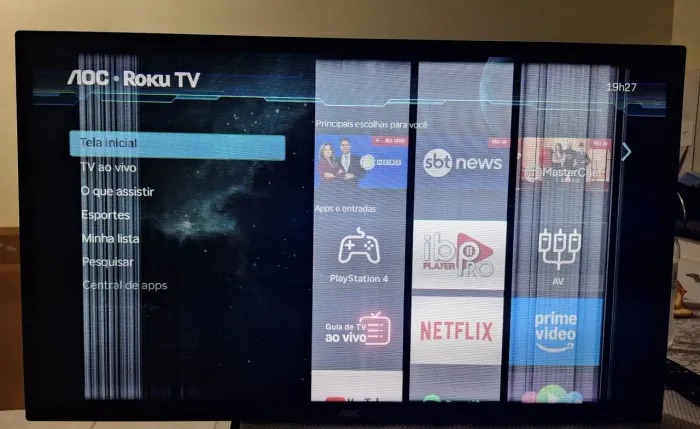 Doação de Smart TV com defeito
