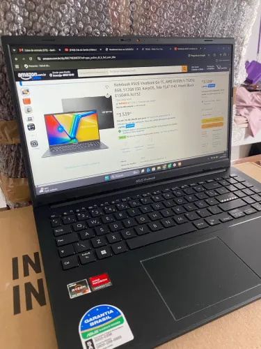 Notebook Asus Vivobook Ryzen 5 AMD