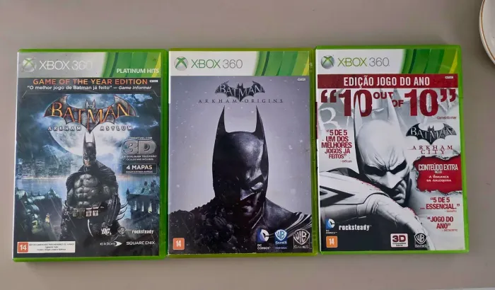 Pack Batman - Xbox 360 (Originais)