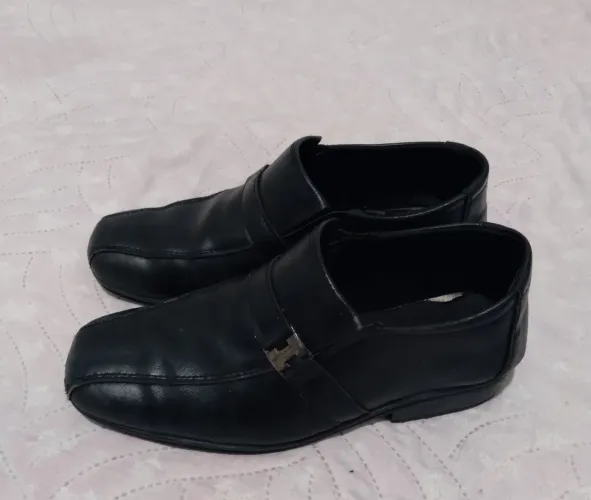 Sapato social infantil preto (36)