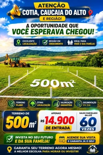 Imóvel para venda tem 500 metros quadrados em Jardim Japão (Caucaia do Alto) - Cotia - SP