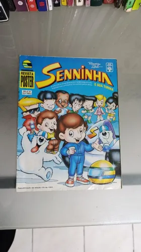Revista Pôster Gibi Senninha E Sua Turma Edição 0 Rara 1994 (Usado)