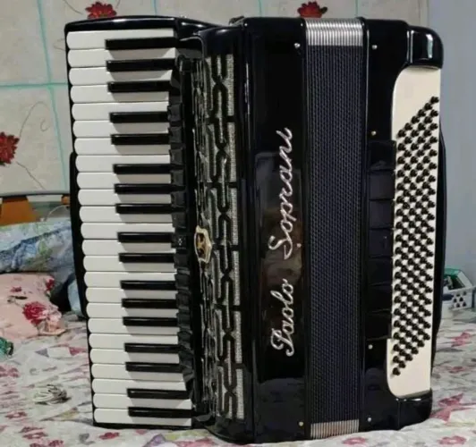 Acordeon 120 Paolo Soprani 4a/5a - baixos em L