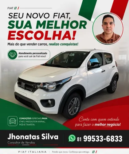 Fiat Mobi Like 1.0 Fire Flex 5P. 2027