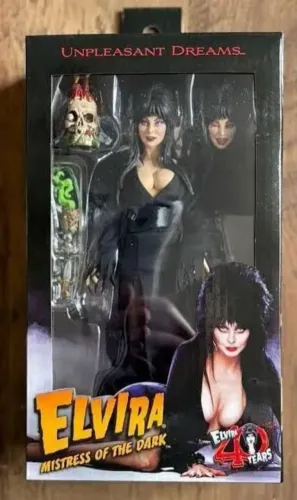 Elvira rainha das trevas neca toys action figure filme