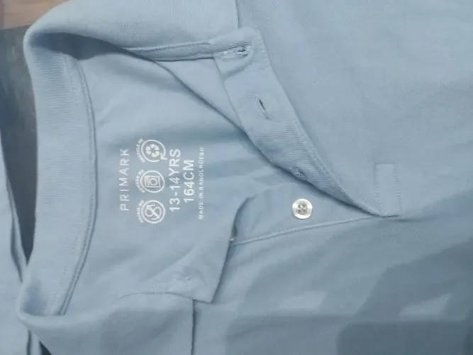 Camisa polo azul da primark (diretamente da Inglaterra)