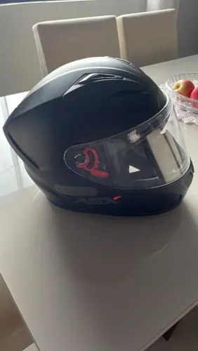 Capacete ASX City Preto Fosco Tamanho 58