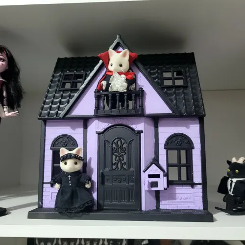 Casinha personalizada sylvanian families