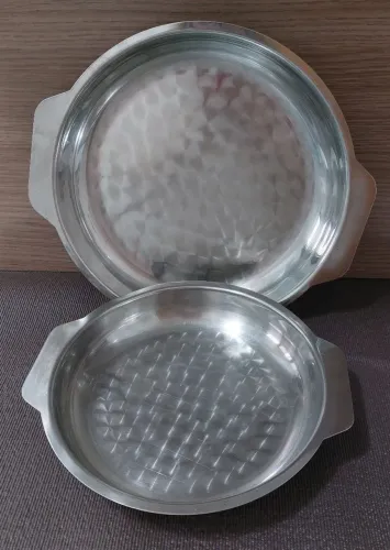 Assadeiras inox redondas Gazola