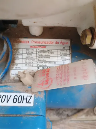 Pressurizador TP8253