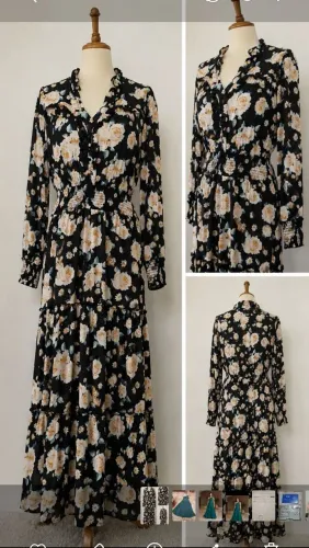 Vestido estampado 
