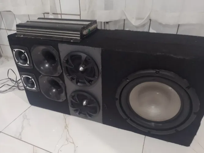 Som automotivo completo top pra vender logo