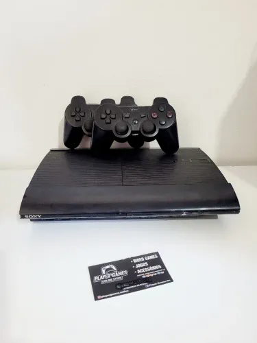Playstation 3 Super Slim DESBLOQUEADO HEN + JOGOS (Aceito Cartão)