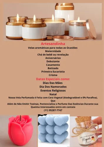 Velas aromáticas 