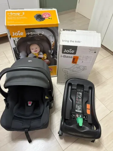 Bebê Conforto Joie i-Snug 2 + Base Isofix Joie - Completo