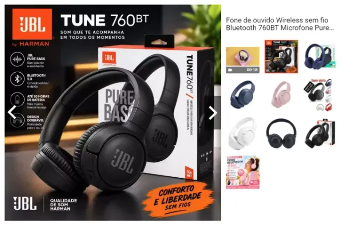 Fone de ouvido JBL ótima qualidade saiba mais aqui https://s.shopee.com.br/5AtdpfugJF